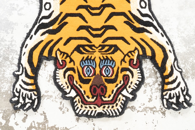 Tibetan Tiger Rug 《Sサイズ•ウール338》チベタンタイガーラグ