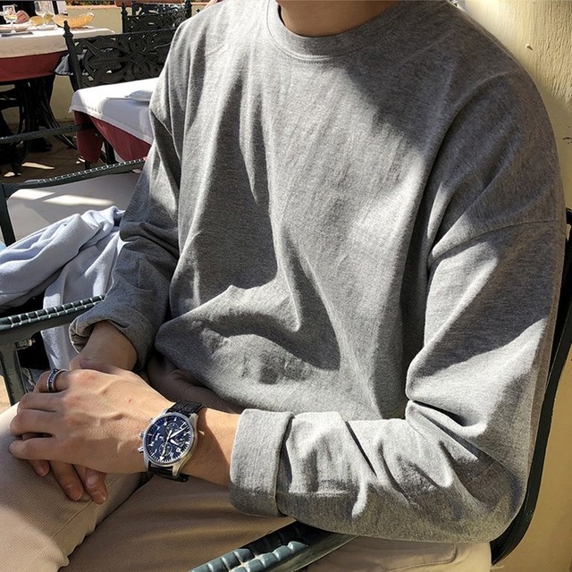 ベーシックドロップショルダーロングTシャツ　MT0080231