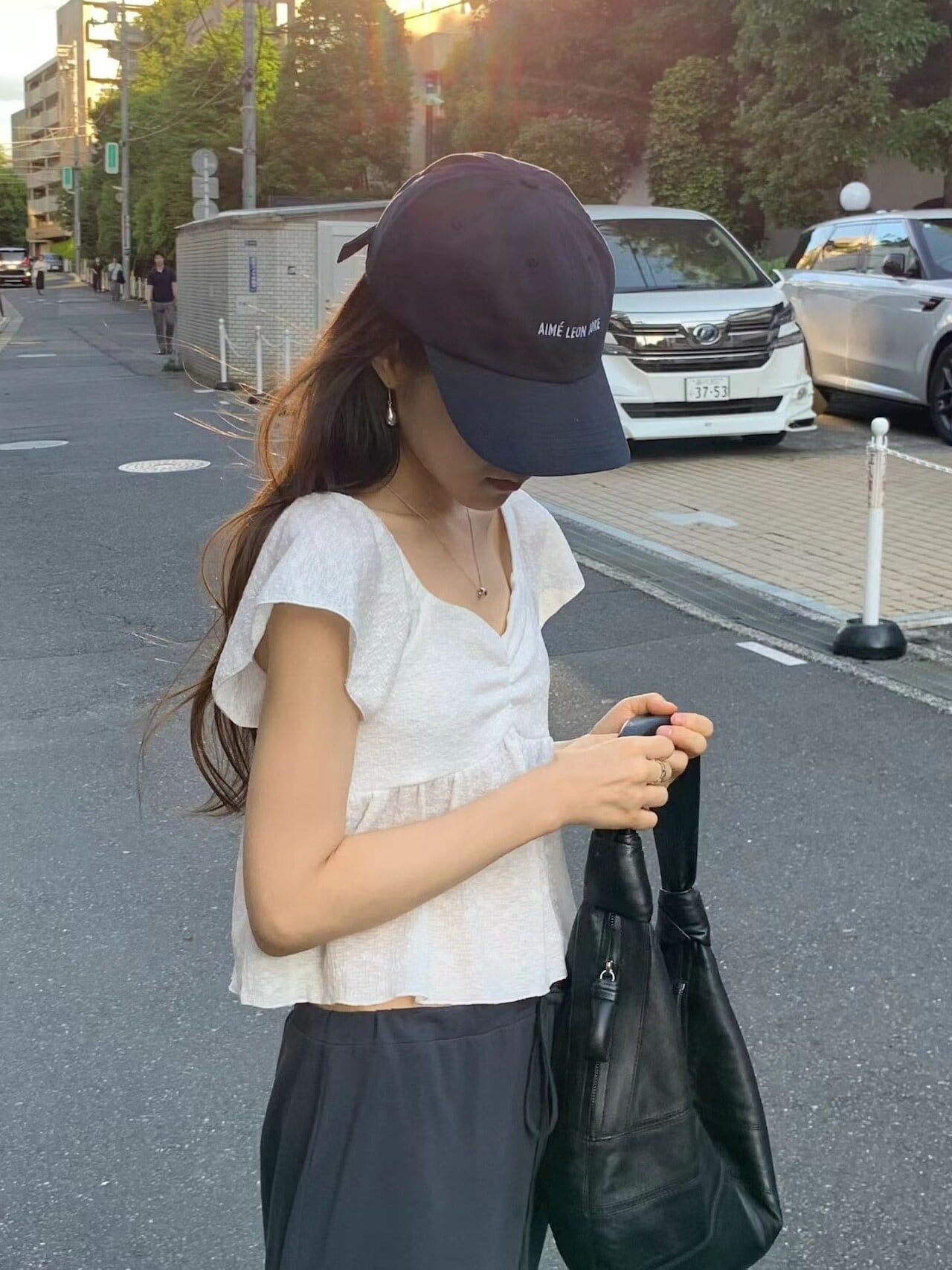 lumignon Lmn ribbon shirring blouseホワイト 【公式通販】