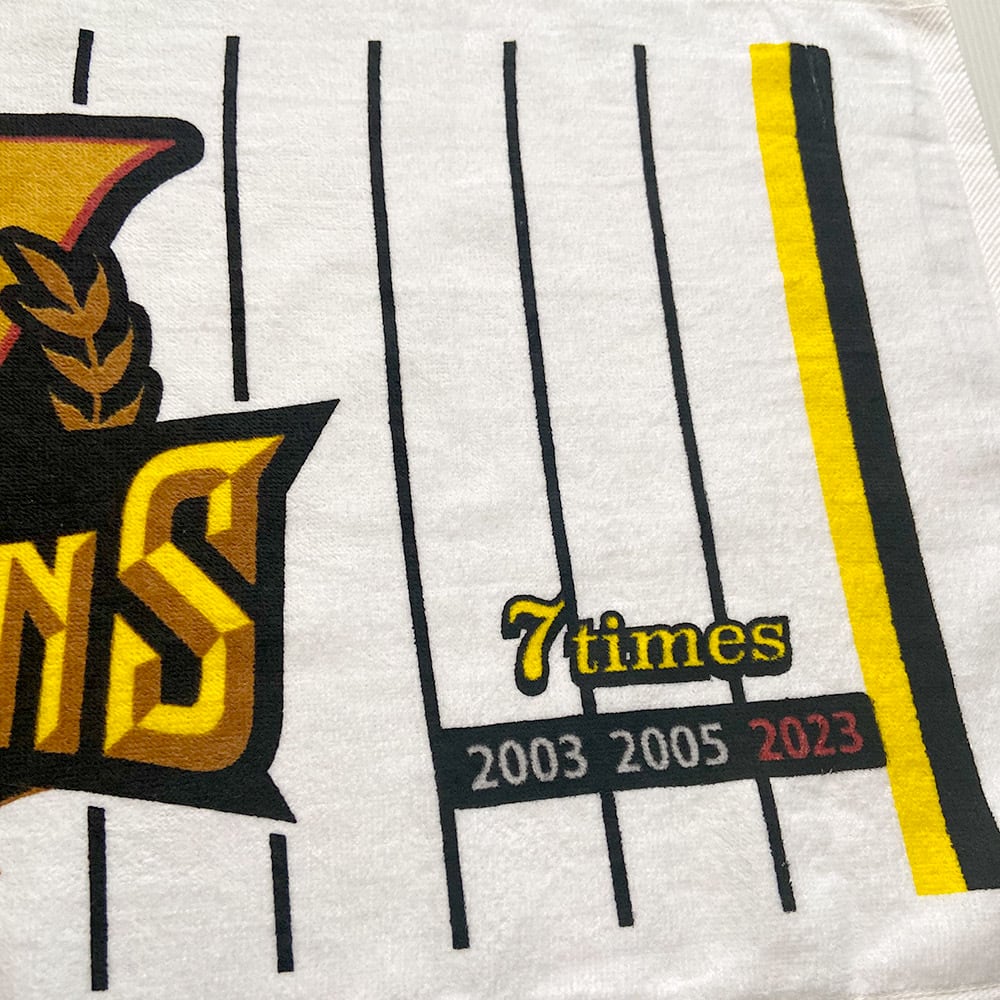 阪神タイガース球団承認 2025 リーグ優勝記念 フェイスタオル☆2025LV