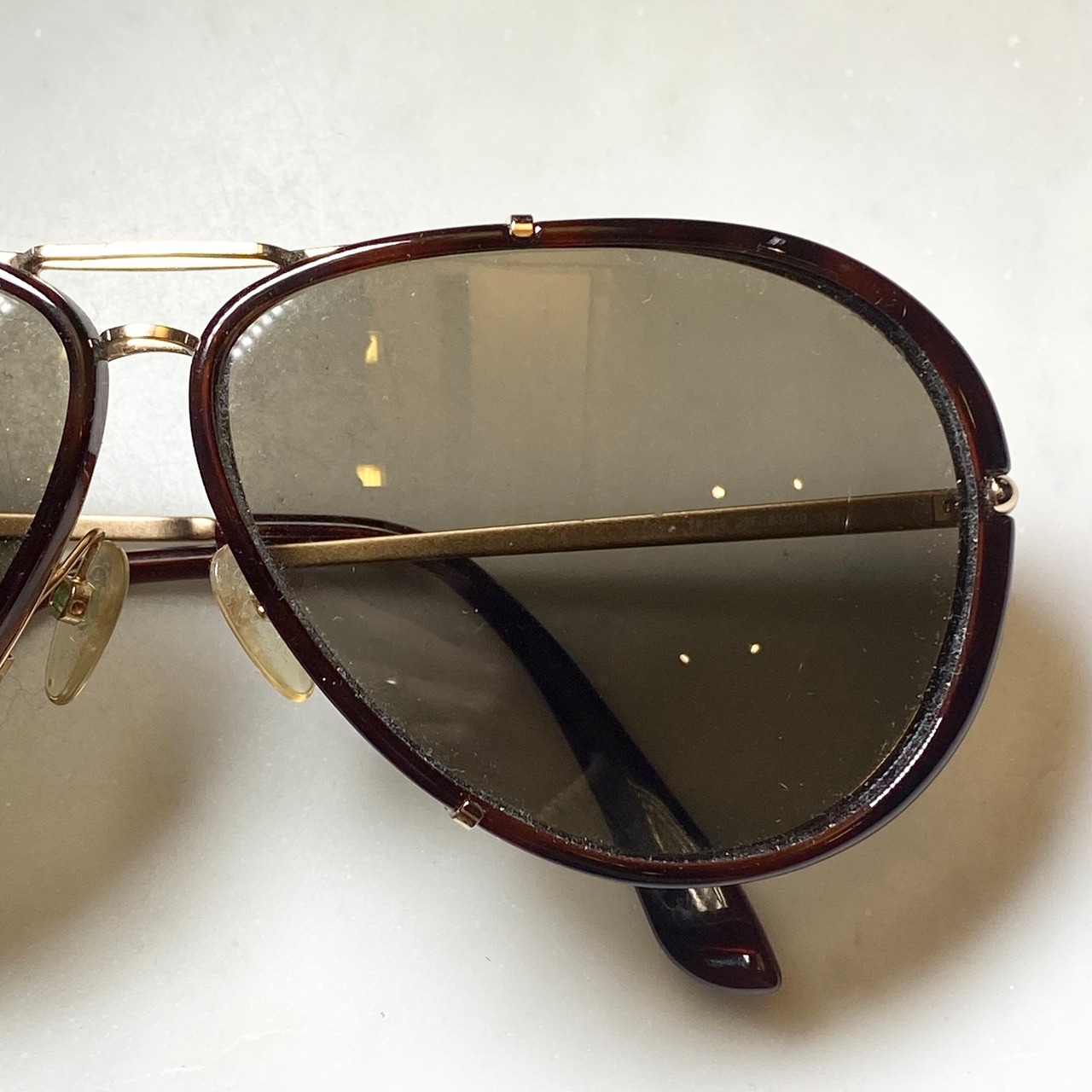 TOM FORD teardrop frame glasses “TF109” “Cyrille”