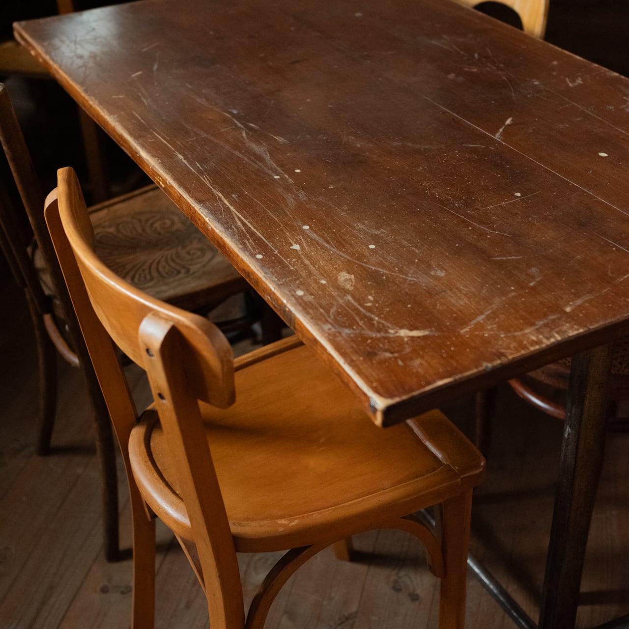 Work Table / ワークテーブル〈 机・ダイニングテーブル・作業台・鉄脚