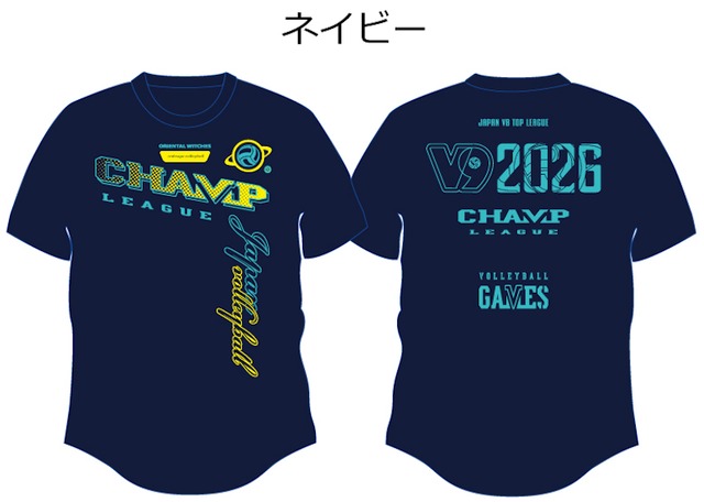 V9ブラック2024】 V9チャンプ記念Tシャツ2024 | 9人制バレーボール