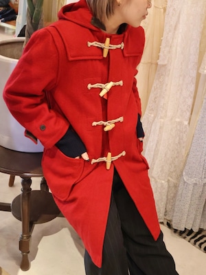 duffle coat in red【1642】