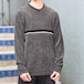 USA VINTAGE LINE DESIGN PILE KNIT/アメリカ古着ラインデザインパイルニット