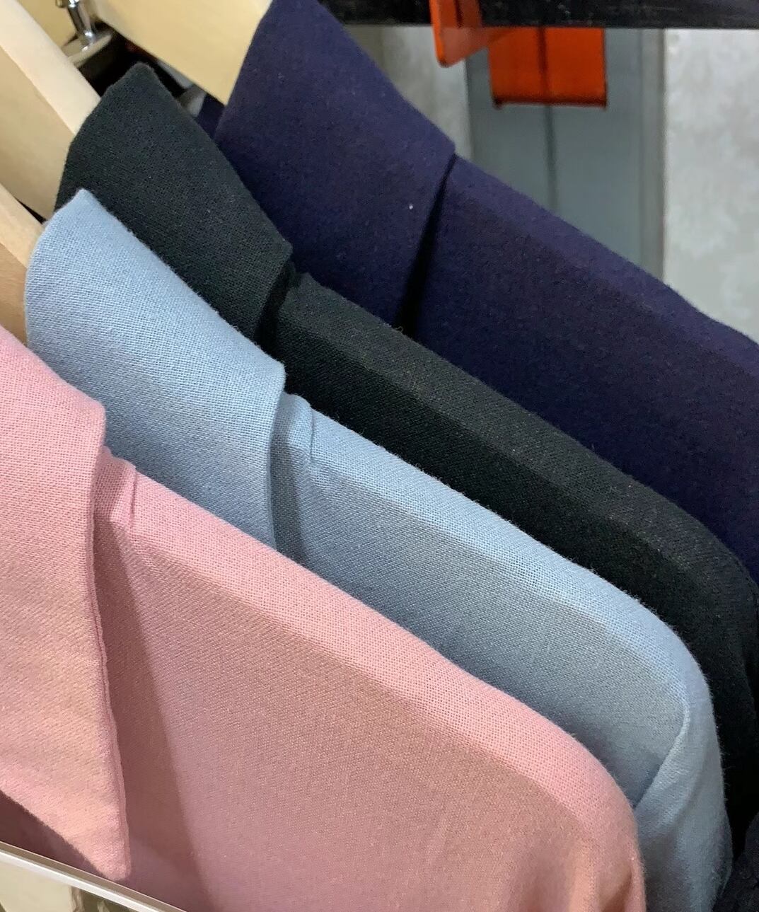 開襟シャツワンピース　　AJ22263-6698