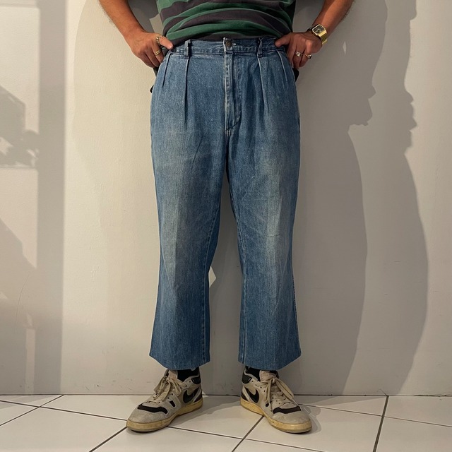 Polo Ralph Lauren/ポロラルフローレン デニムスラックス 90年前後 