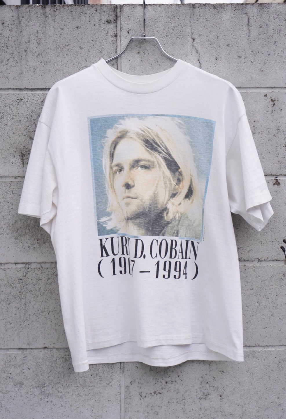 90's NIRVANA KURT COBAIN MEMORIAL long Tee | grico vintage