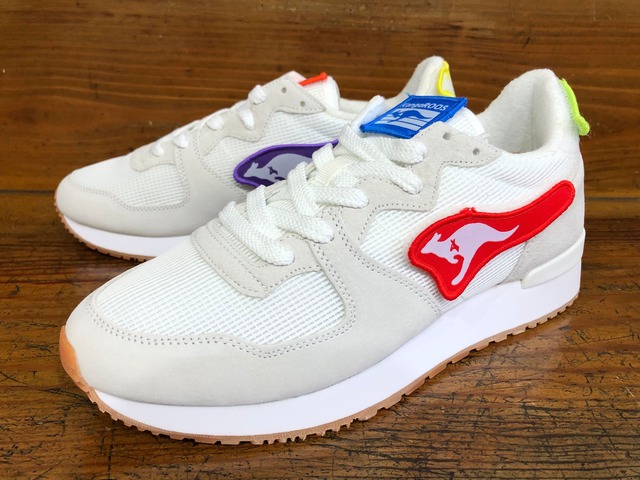 KANGAROOS AUSSIE VELCRO (WHITE/MULTI)