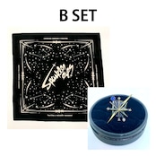 【数量限定セットB】バンダナ+StarBurst バンダナリング Gold×Blue