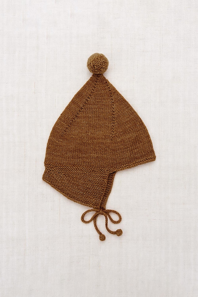 〈 Misha&Puff 26AW 〉 POINTY PEAK HAT / NUTMEG