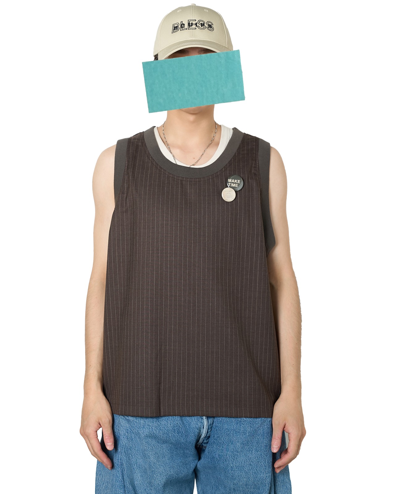 refomed "FORMAN BIBS"〔BROWN〕"