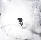 渡邊加奈子"no name girl 4" WATANABE Kanako,woodcut thumbnail 1