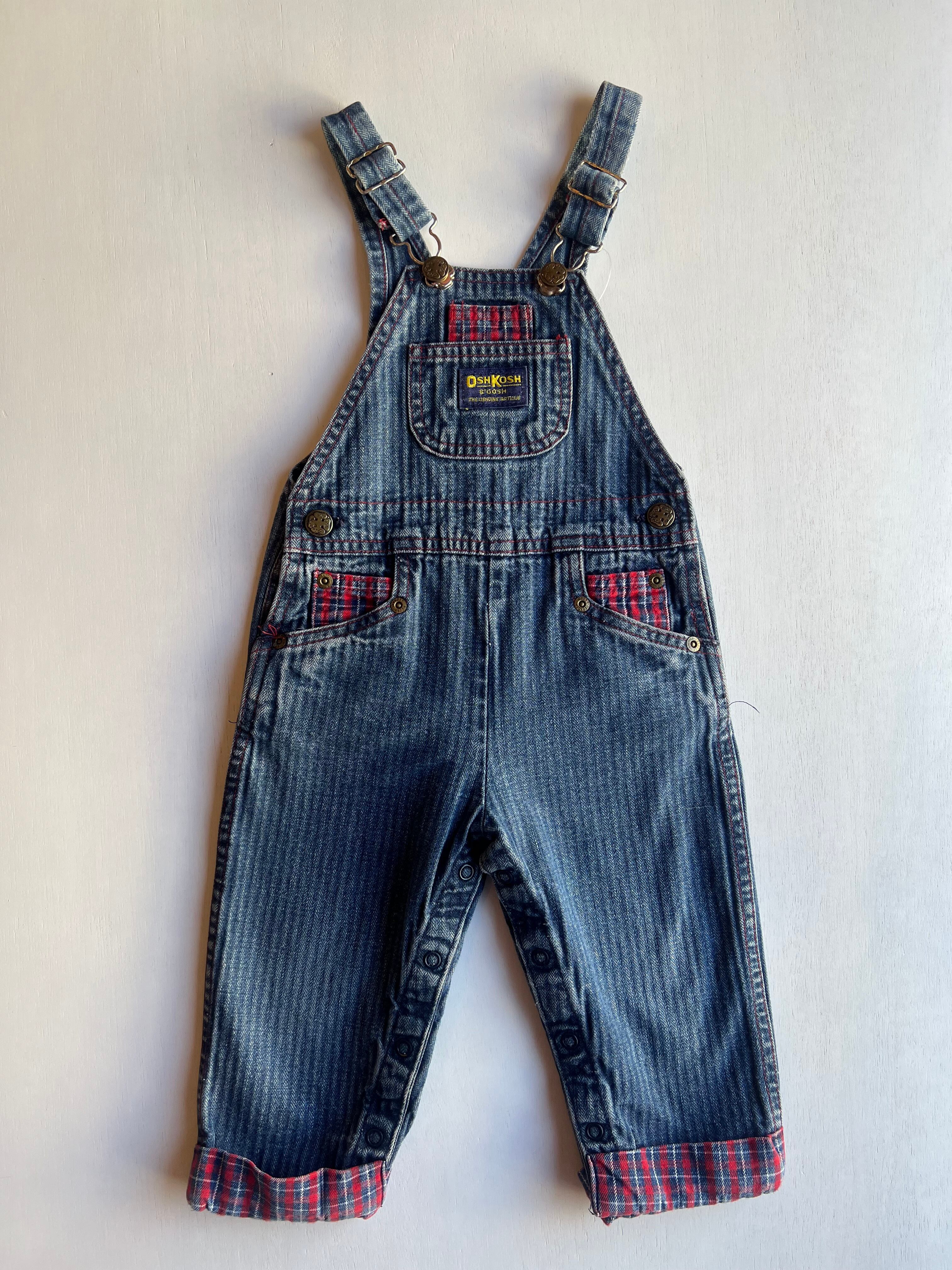 【95cm】VINTAGE 80's オシュコシュ オーバーオール【10178】※