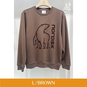 【NORDISK】韓国限定 UNISEX★BIG POLAR BEAR起毛スウェット/4色