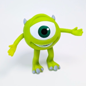 【 Monsters, Inc.( モンスターズ・インク )】『 Mike Wazowski / マイク 』 ソフビバンク/ 貯金箱 / コインバンク〚アメリカン雑貨 アメトイ〛