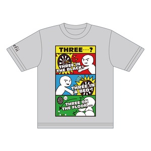 Tシャツ：THREE…？