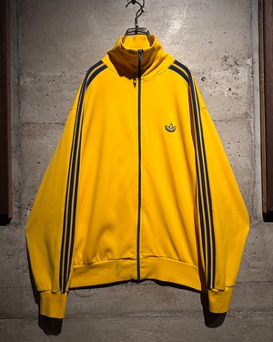【Caka】70's “adidas” Yellow × Blue Vintage Track Jacket
