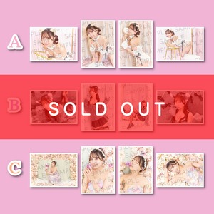 【竹内星菜生誕記念】ブロマイド4種1セット（×3パターン）【ZR0649】