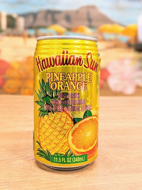 【Hawaiian Sun】パイナップル オレンジ ネクター340ml