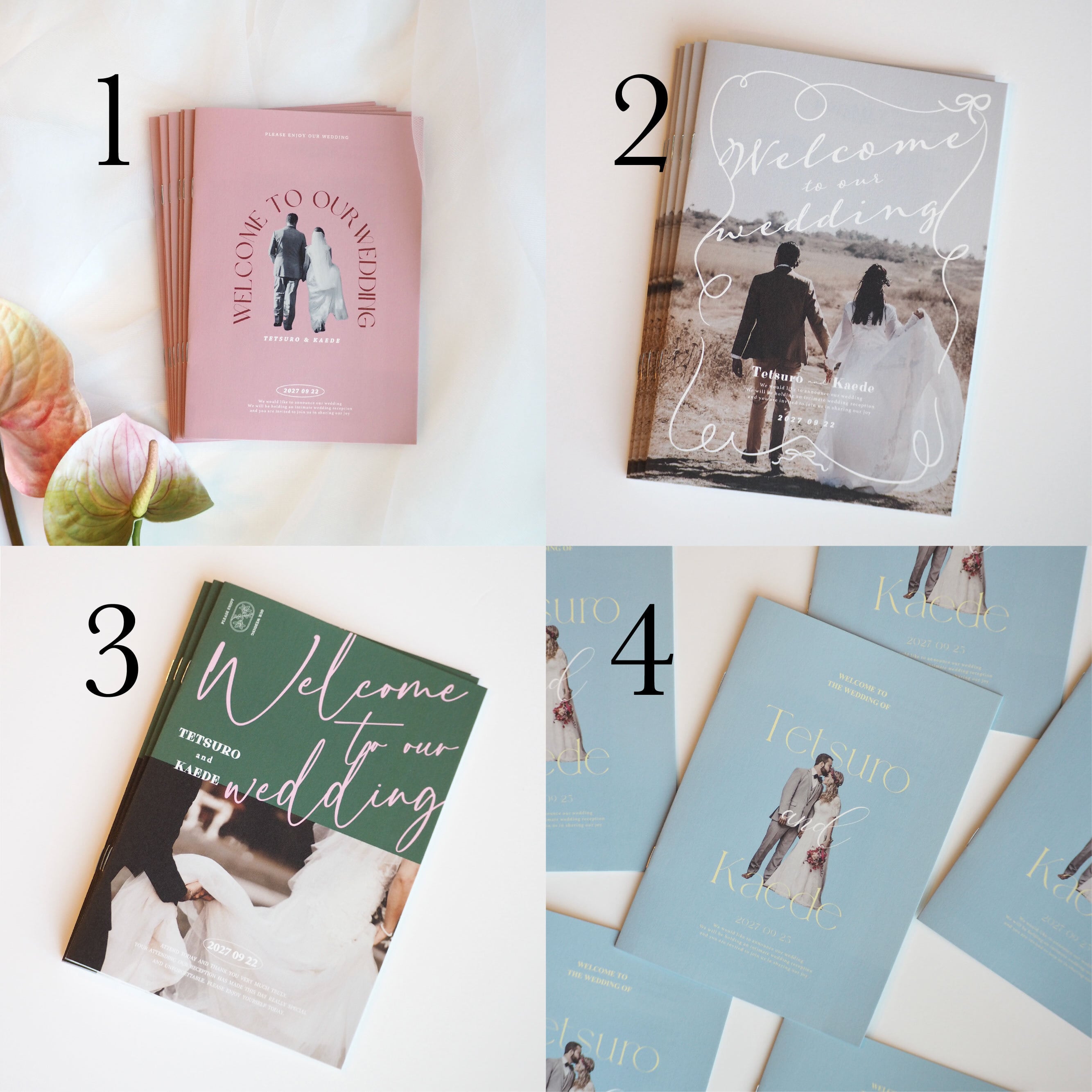 サンプル｜プロフィールブック・席次表 | HAPILY