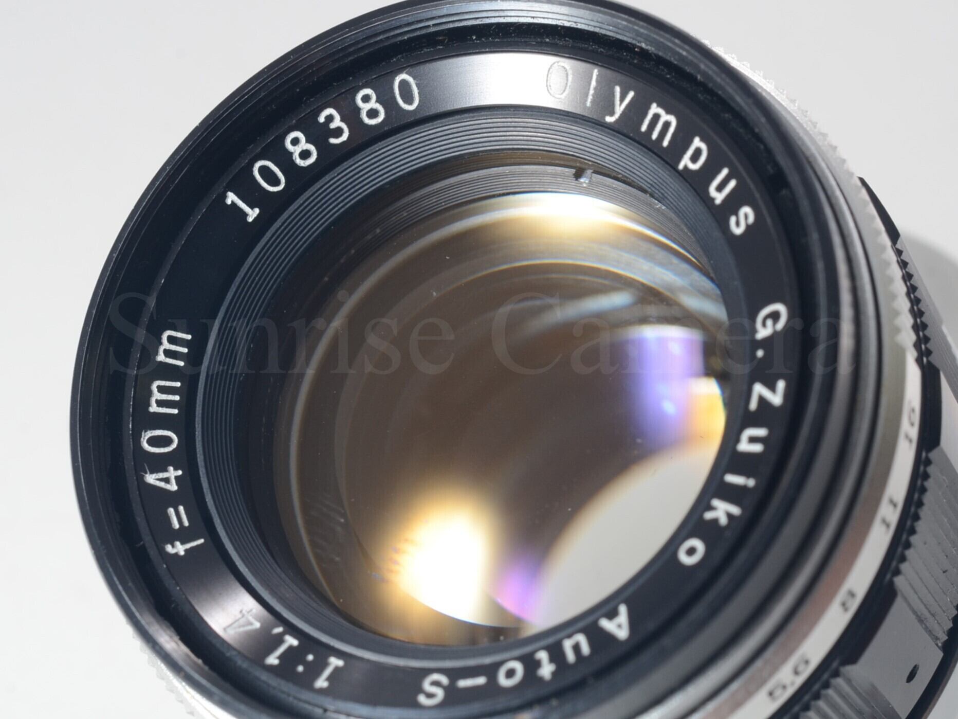 OLYMPUS G.Zuiko AUTO-S 40mm F1.4 PEN F,FT用 オリンパス（60137