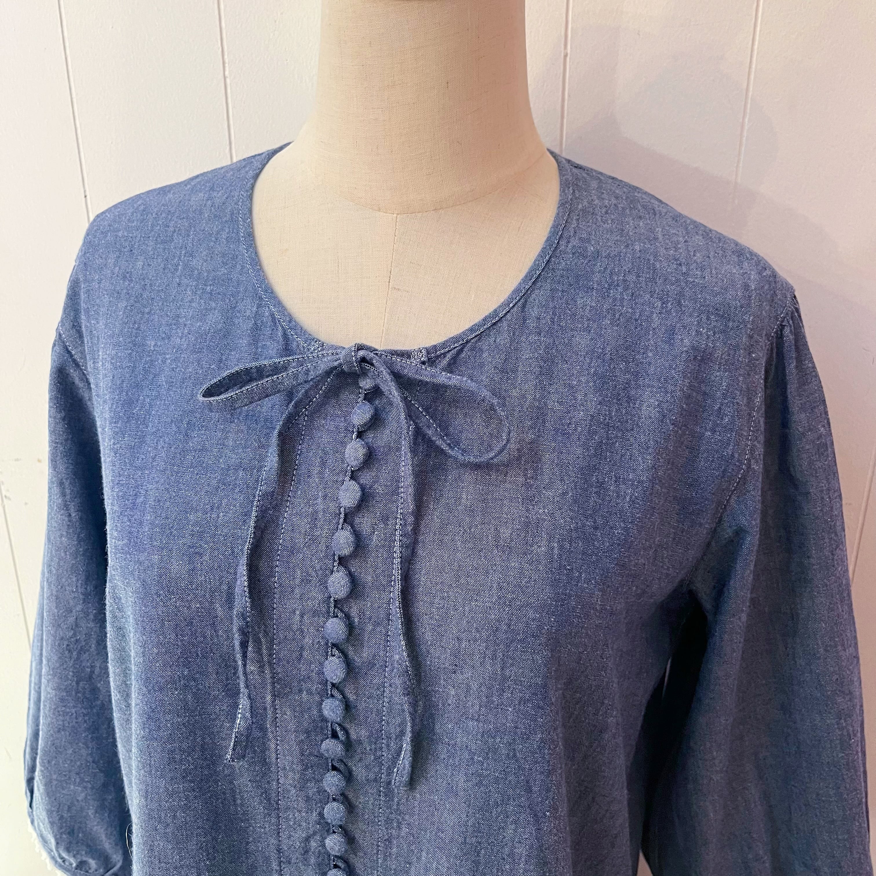 PINKHOUSE / dungaree ribbon gather one-piece