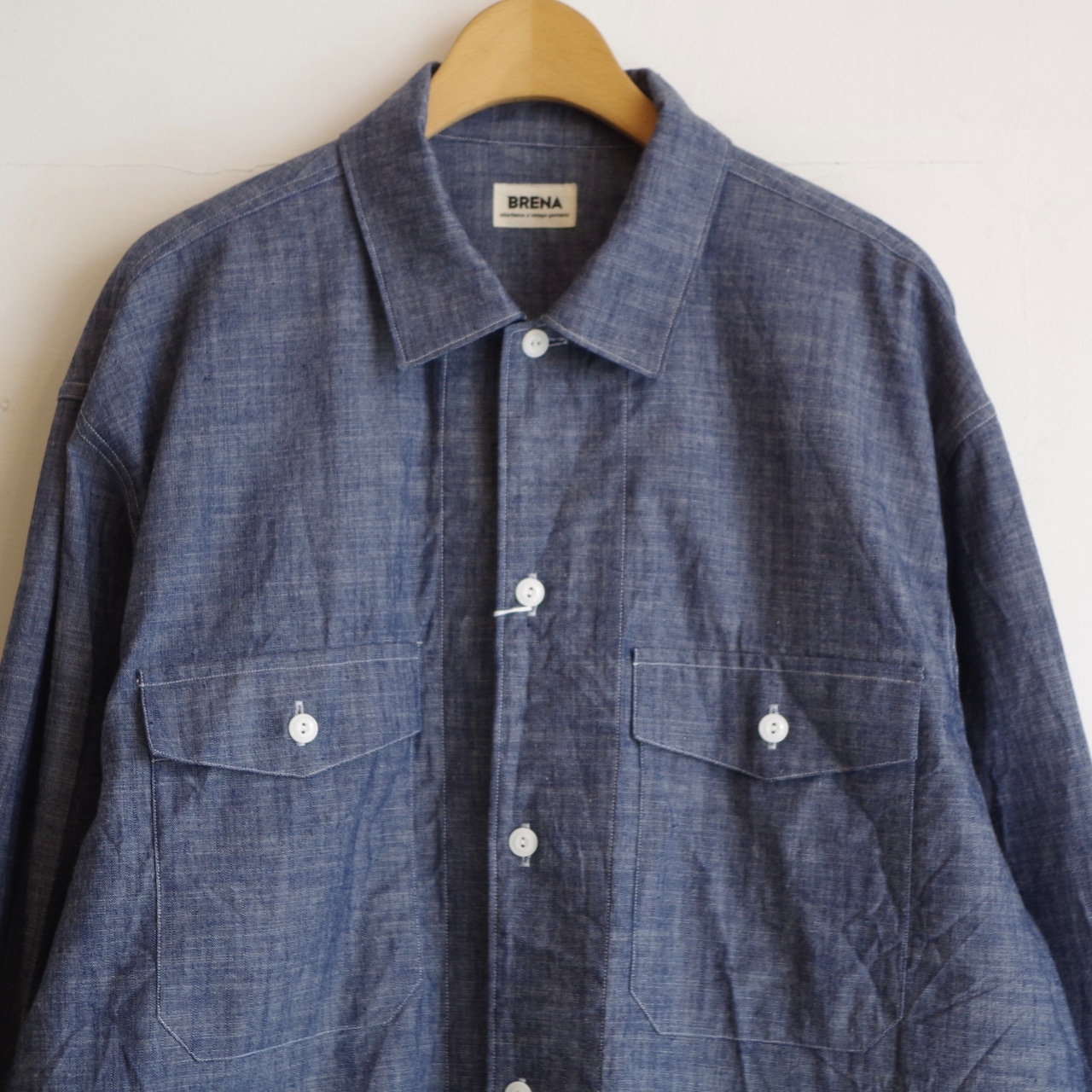 BRENA "FLAP" VINTAGE FRENCH CHAMBREY