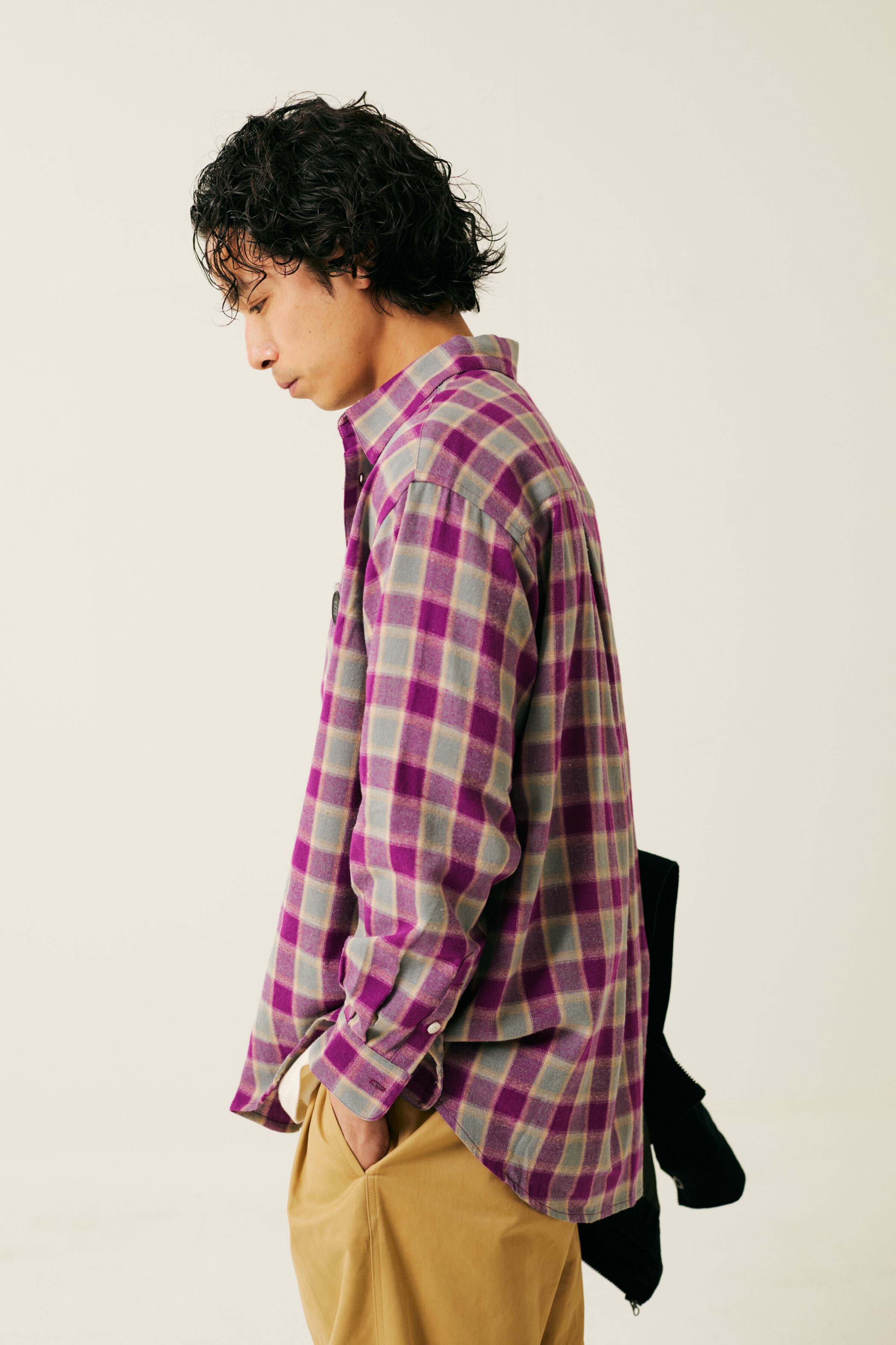 FLANNEL CHECK SHIRTS (2colors) | NNBF