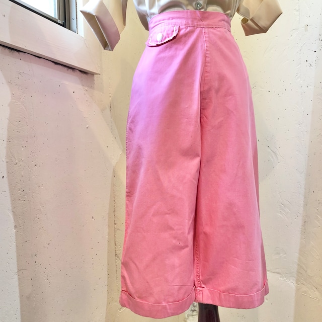 50's pink capri pants