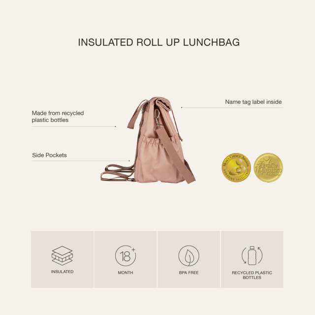 Citron Roll up Lunch bag : オリーブグリーン