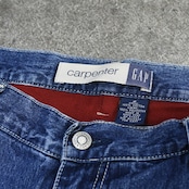 GAP fleece lining denim painter pants