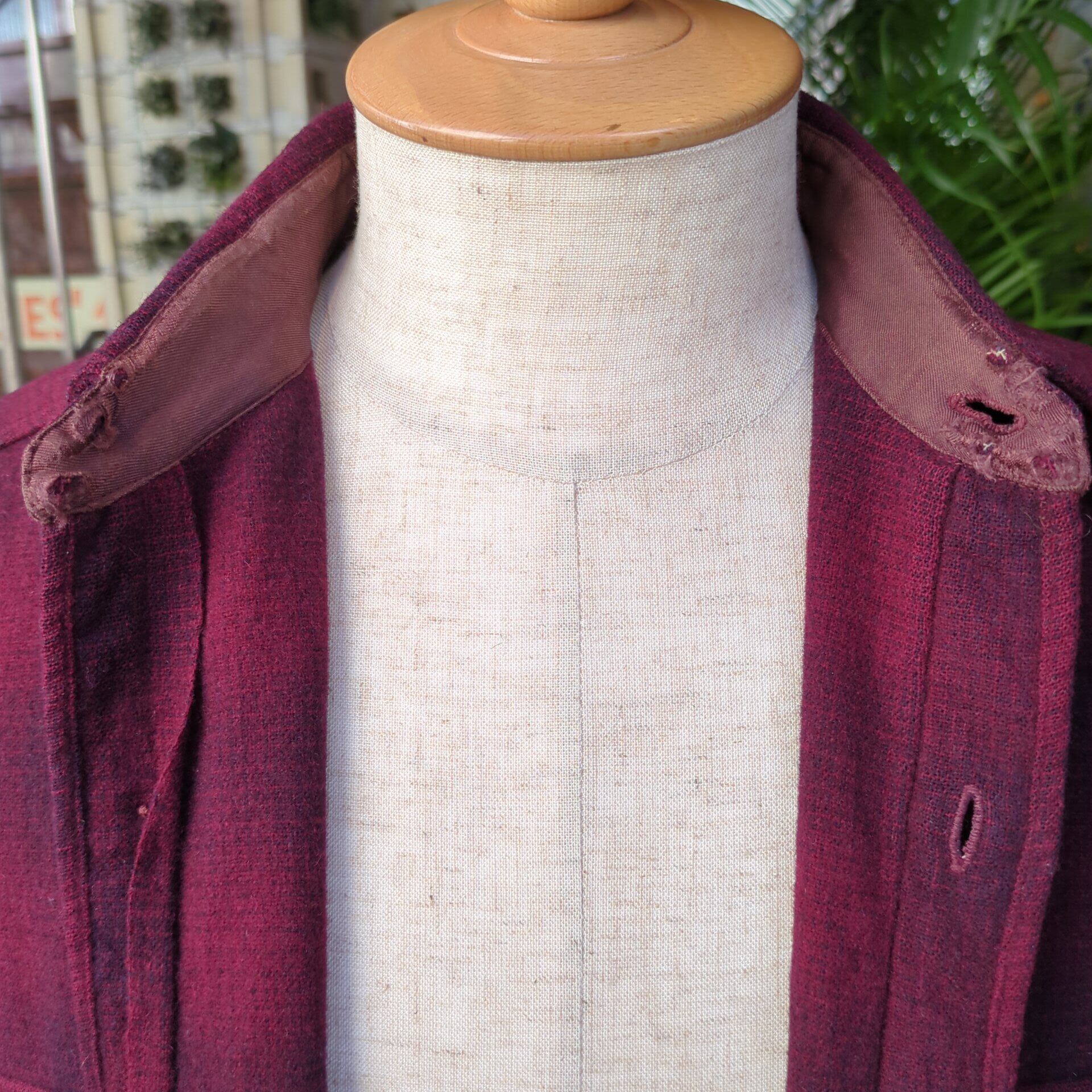 40's Vintage “PENDLETON” “Ombre Plaid” Wool shirts / 40年代