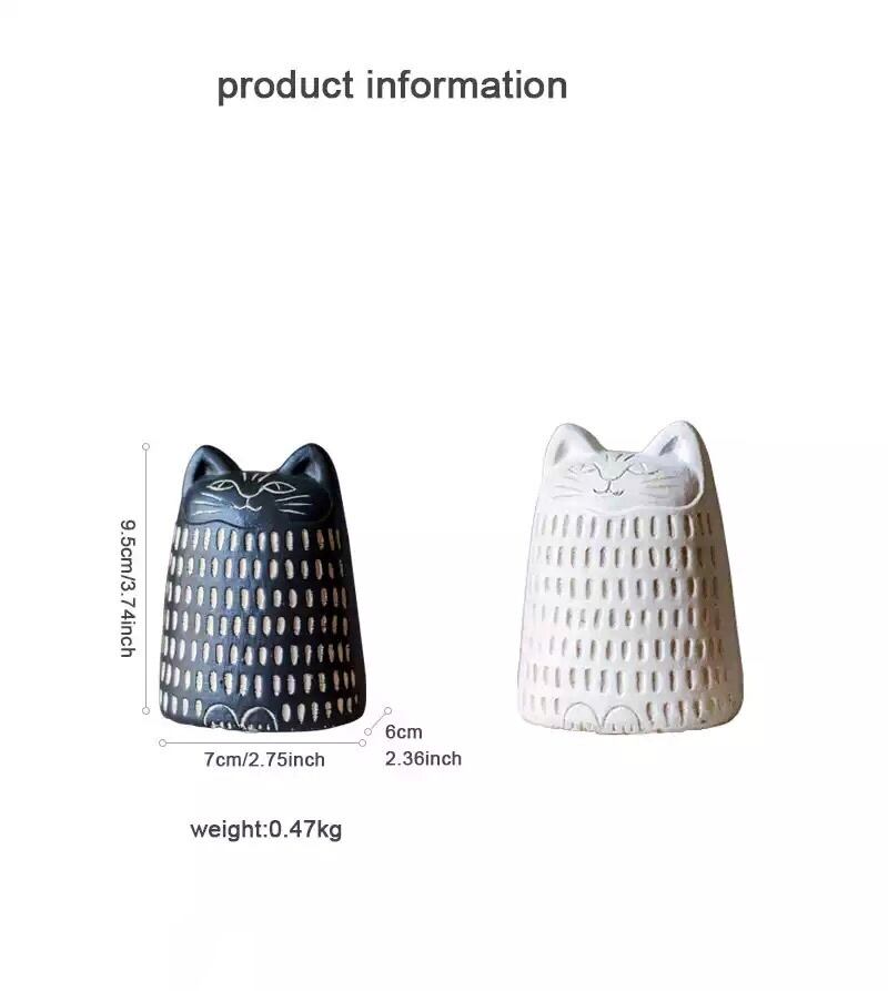 アンティーク猫オーナメント