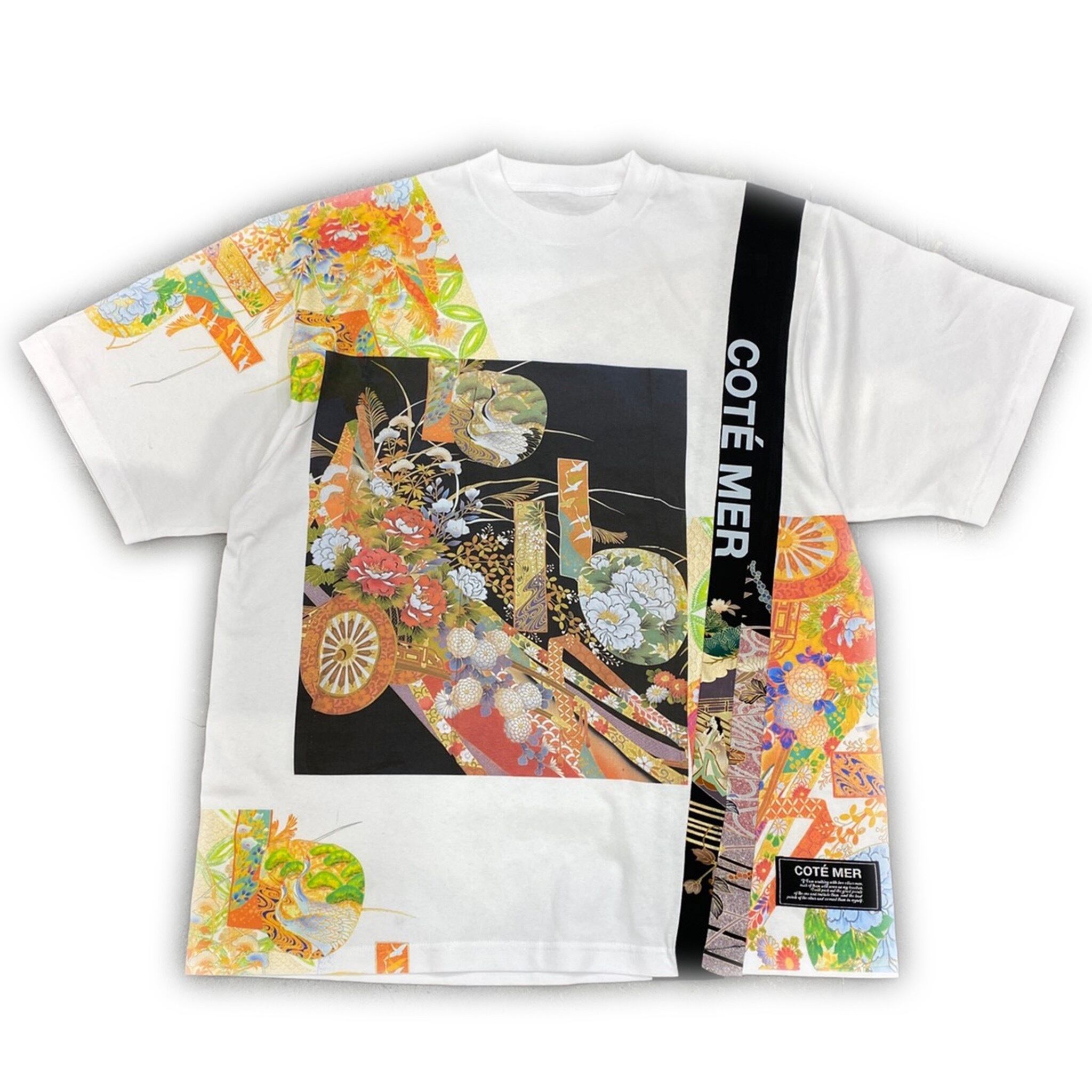 tshirts139】XL size KIMONO T-SHIRTS white | 【COTEMER コートメール】official web shop