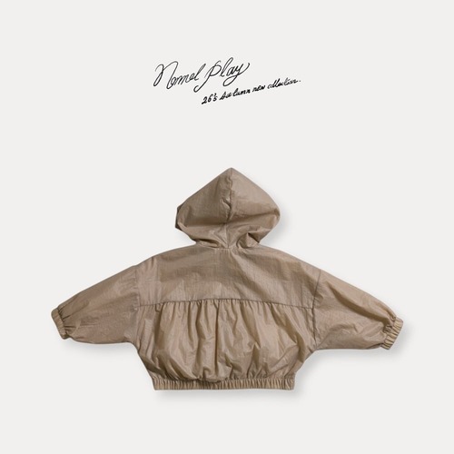 normal play［取寄］dove shirring zipup 26autumn