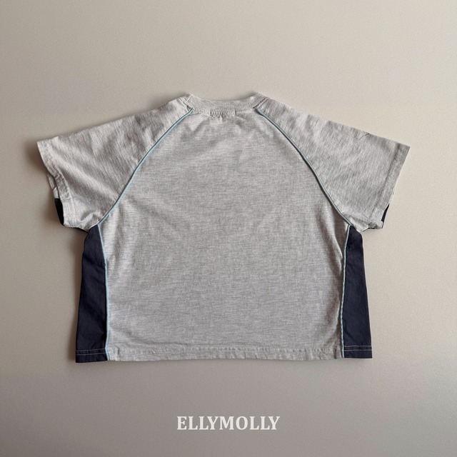[予約][送料無料]≪ELLY MOLLY≫Roller Taping T-Shirt 426