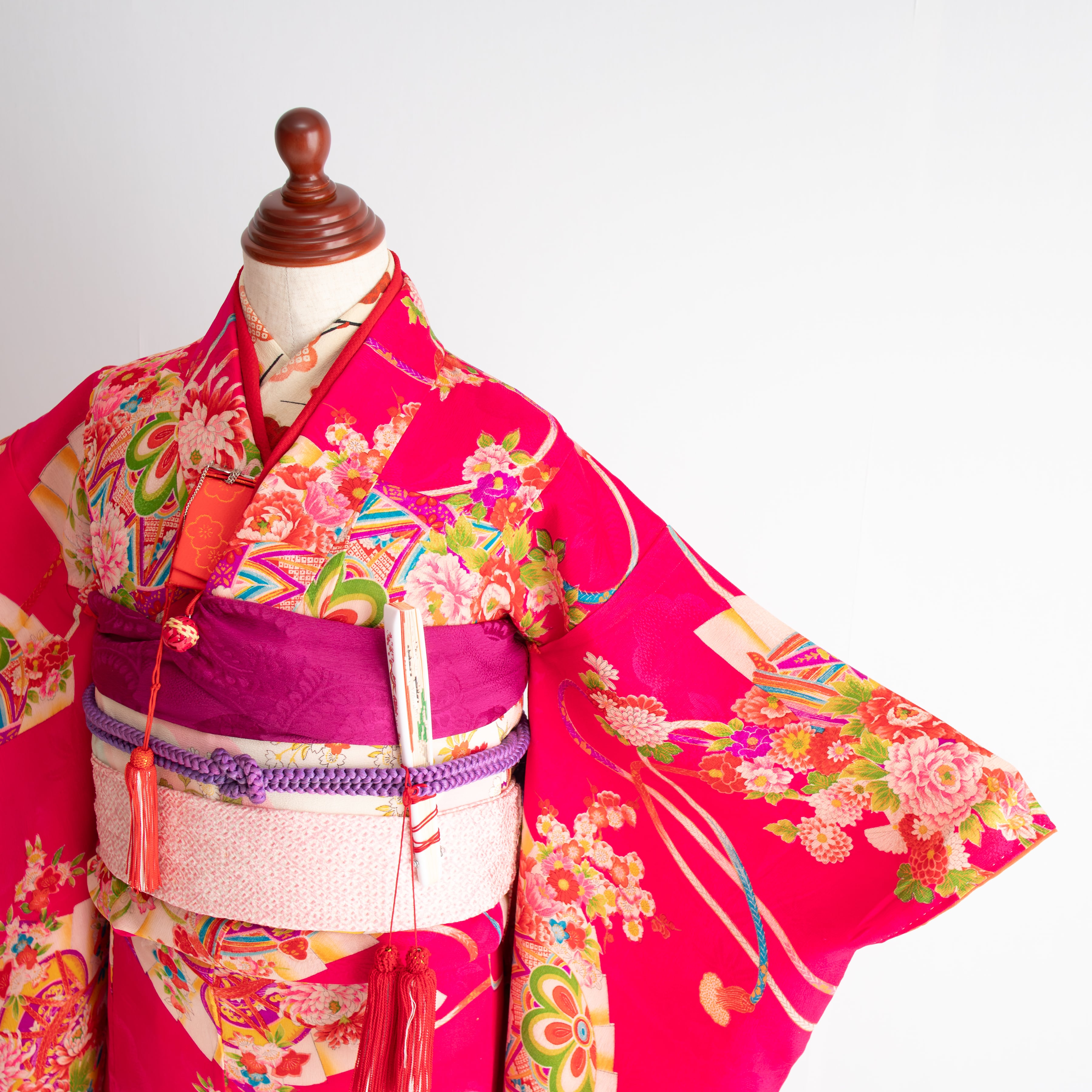 女の子帯style『hanaougi』/SA7012(対応身長目安 約113㎝〜120㎝)