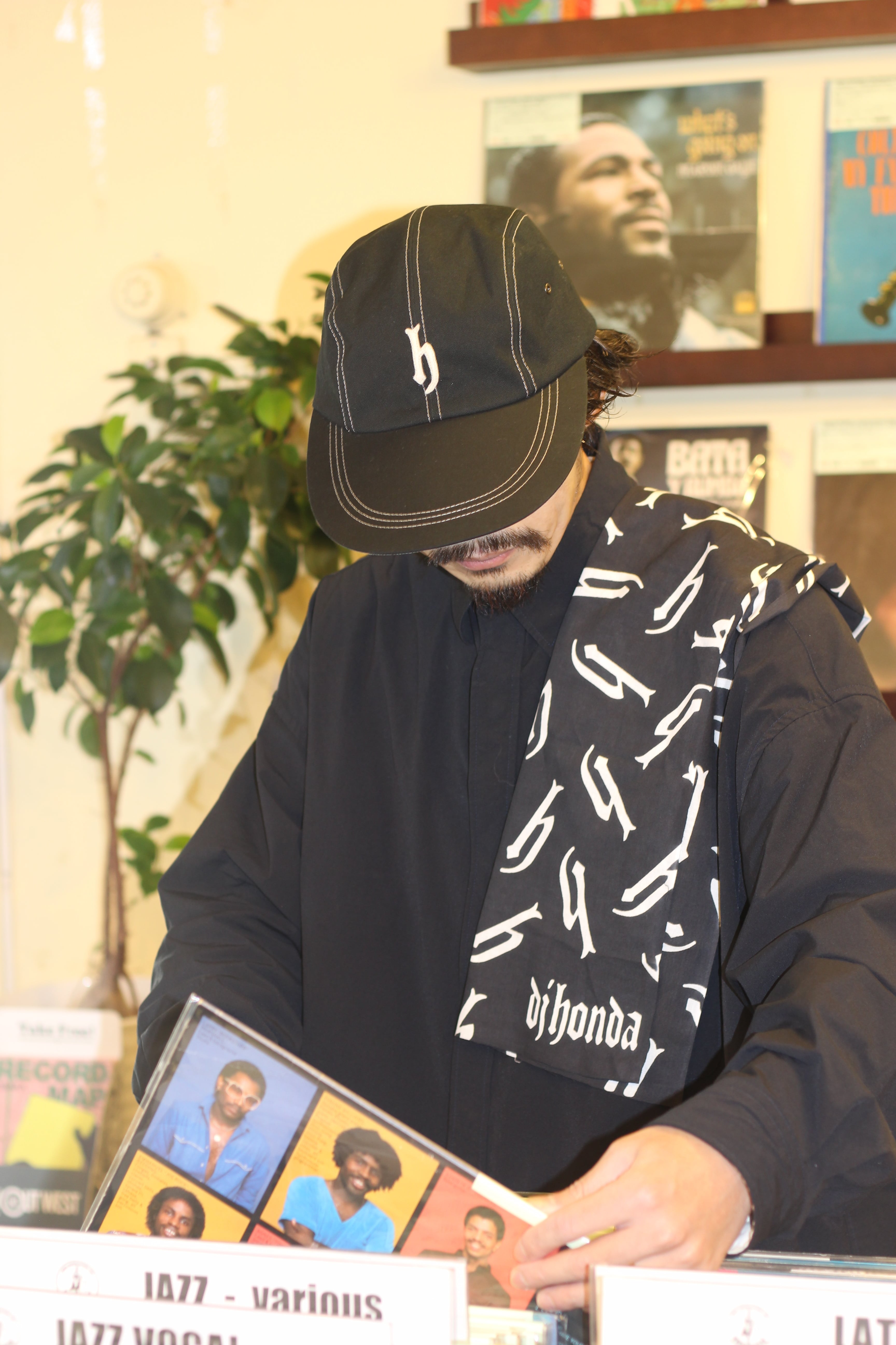 白山湯てぬぐい×fro club/注染手ぬぐい/ブラック 白山湯てぬぐい fro clubコラボ blue | 注染てぬぐい CHILL チル