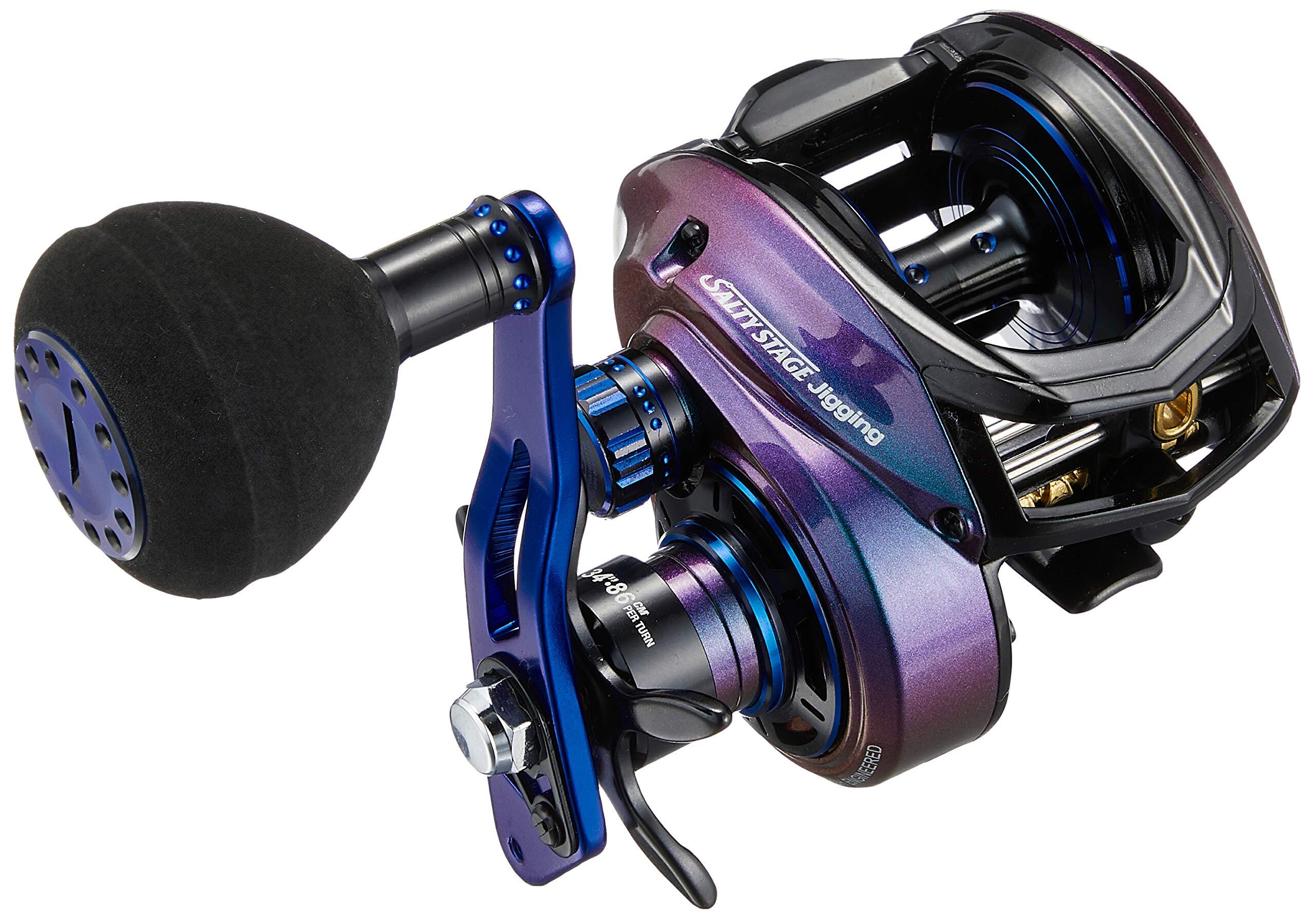 【努力特価】AbuGarcia (アブガルシア) SALTY STAGE Jigging 右巻き パワーハンドル ハイギヤモデル ベイトリール