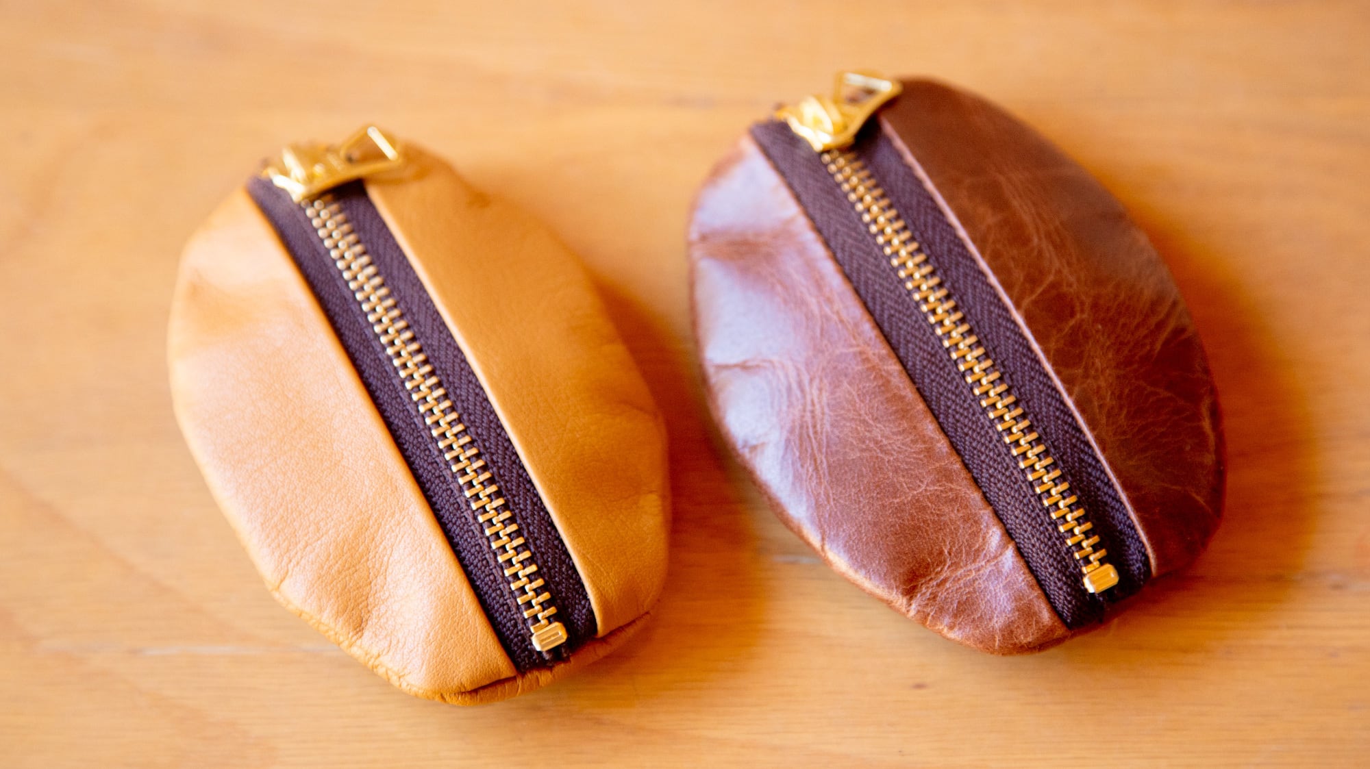 「豆」コインケース(輪怐×暮らしと珈琲)