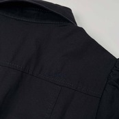 Lois CRAYON ロイスクレヨン フレンチ 半袖 ワンピース サイズ M /ネイビー