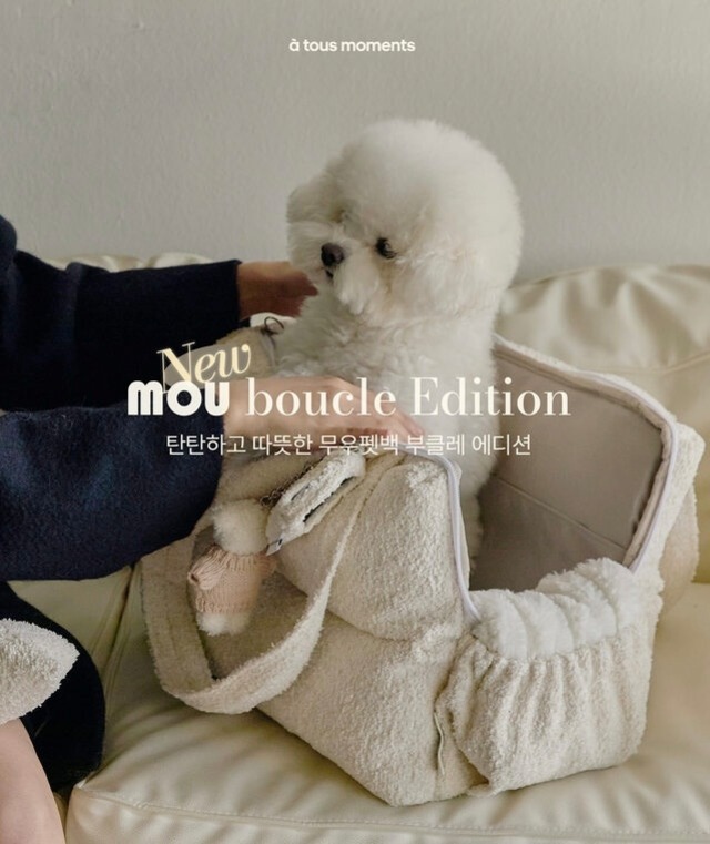 最新作3wayペットバッグ(CREAM)