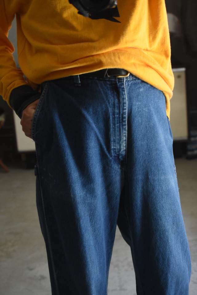 OK/60-70's "OSH KOSH" denim painter work pants
