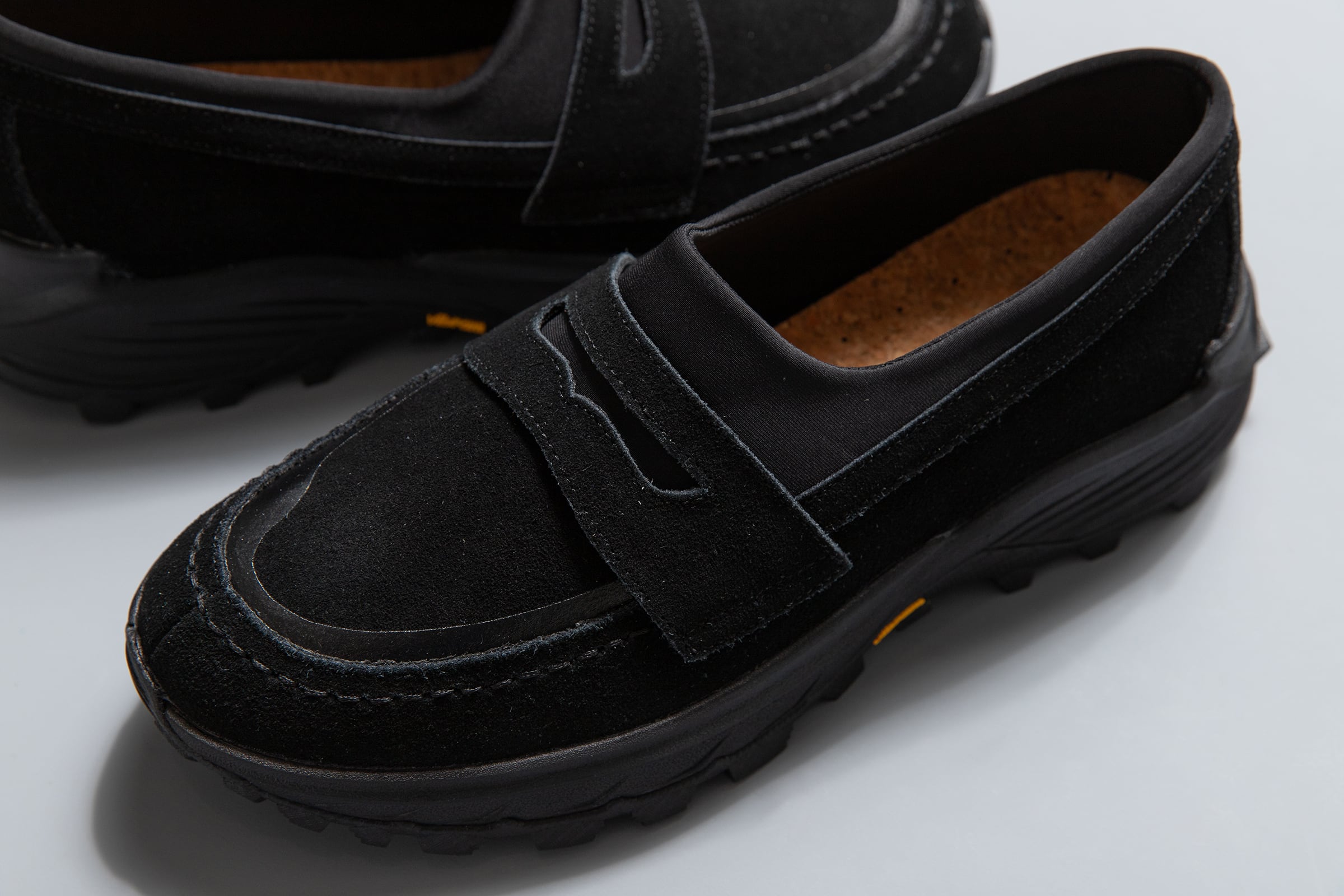 playground pg DISH ローファー スリッポン スニーカー 38 PLAYGROUND pg DISH | BLK 38(23.5〜24 cm） - メルカリ