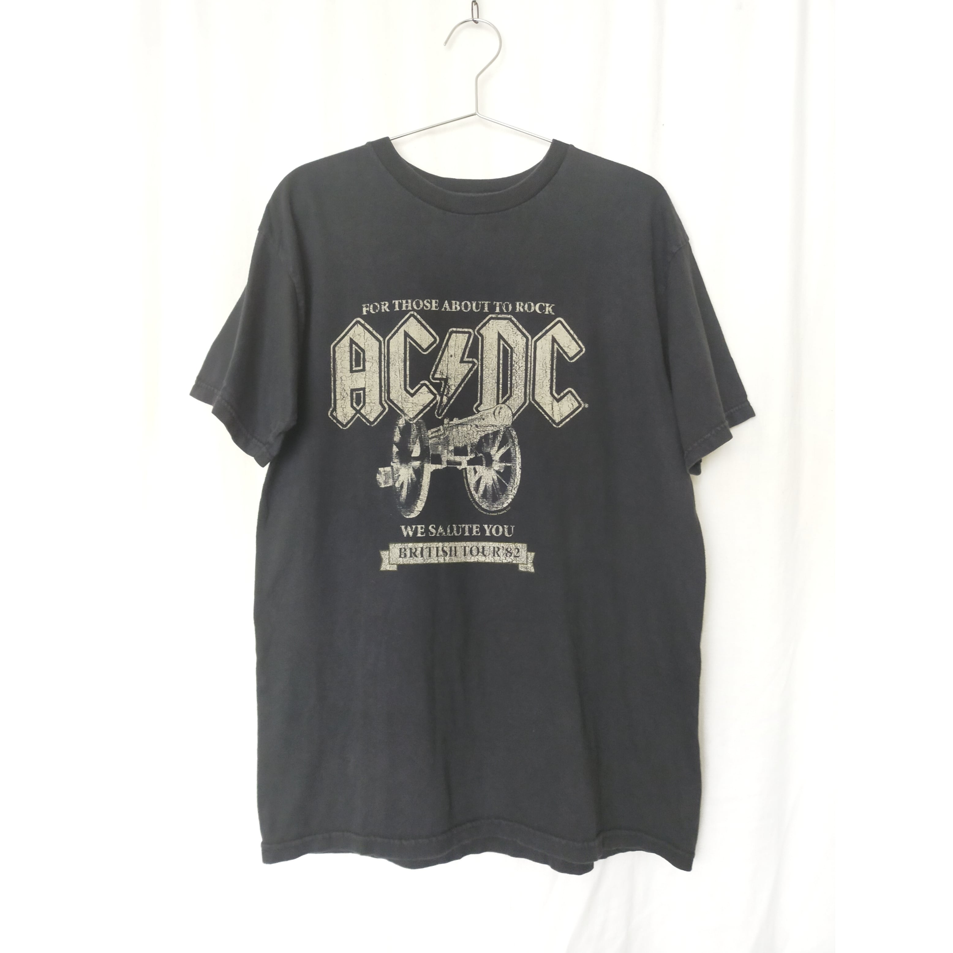 Tシャツ AC/DCバンドTシャツ ブラック （AAAタグ) | 古着屋 Ch