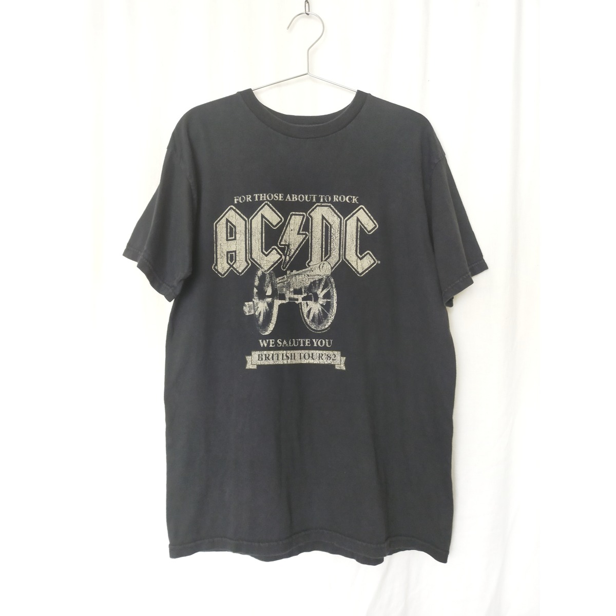 Tシャツ AC/DCバンドTシャツ ブラック （AAAタグ) | 古着屋 Ch.Annel 