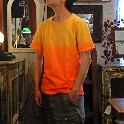 TOPANGA fashion　グラデーションTシャツ　オレンジ