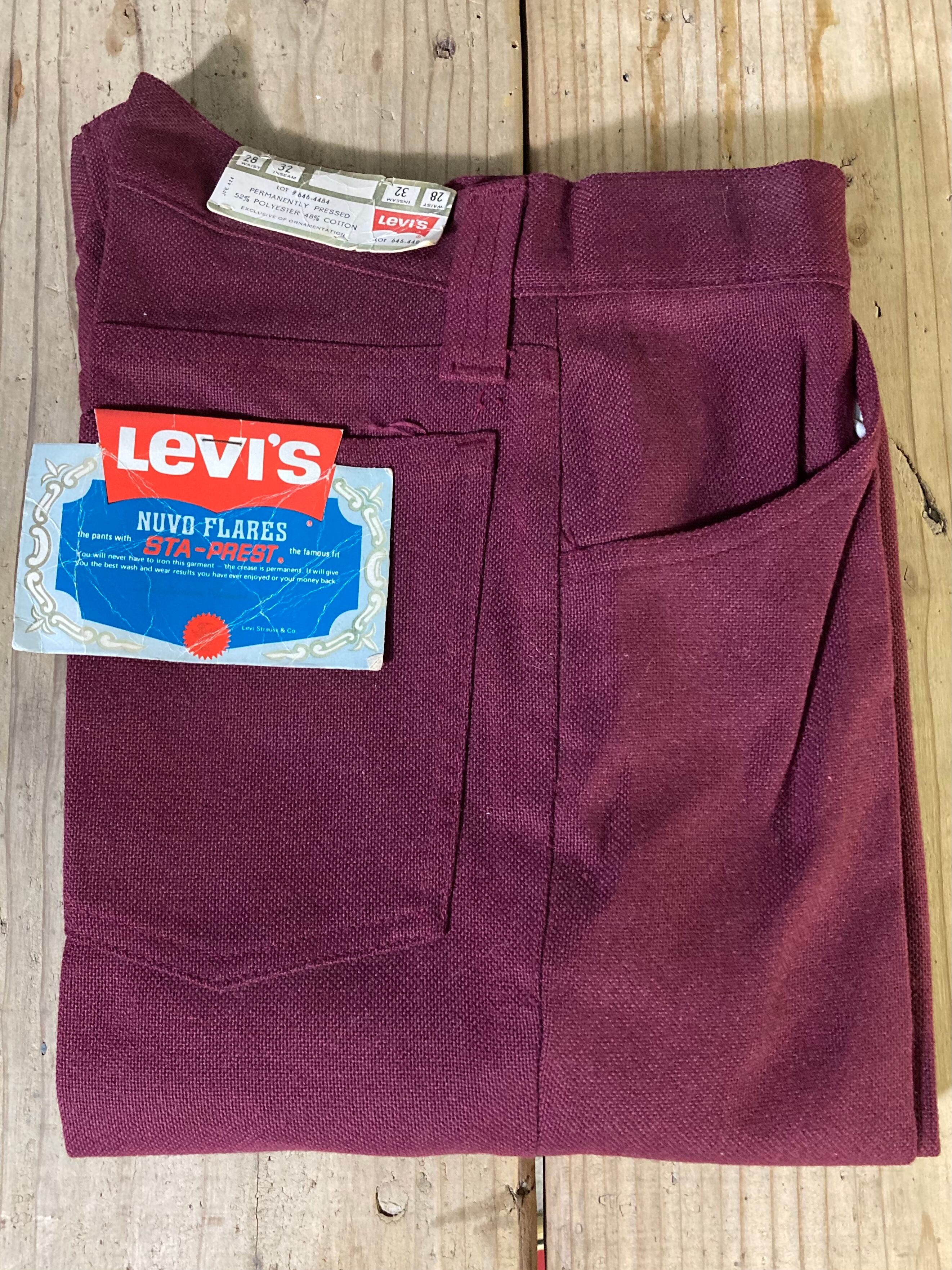 70s LEVIS 646  STA-PLAES(beady clothing)