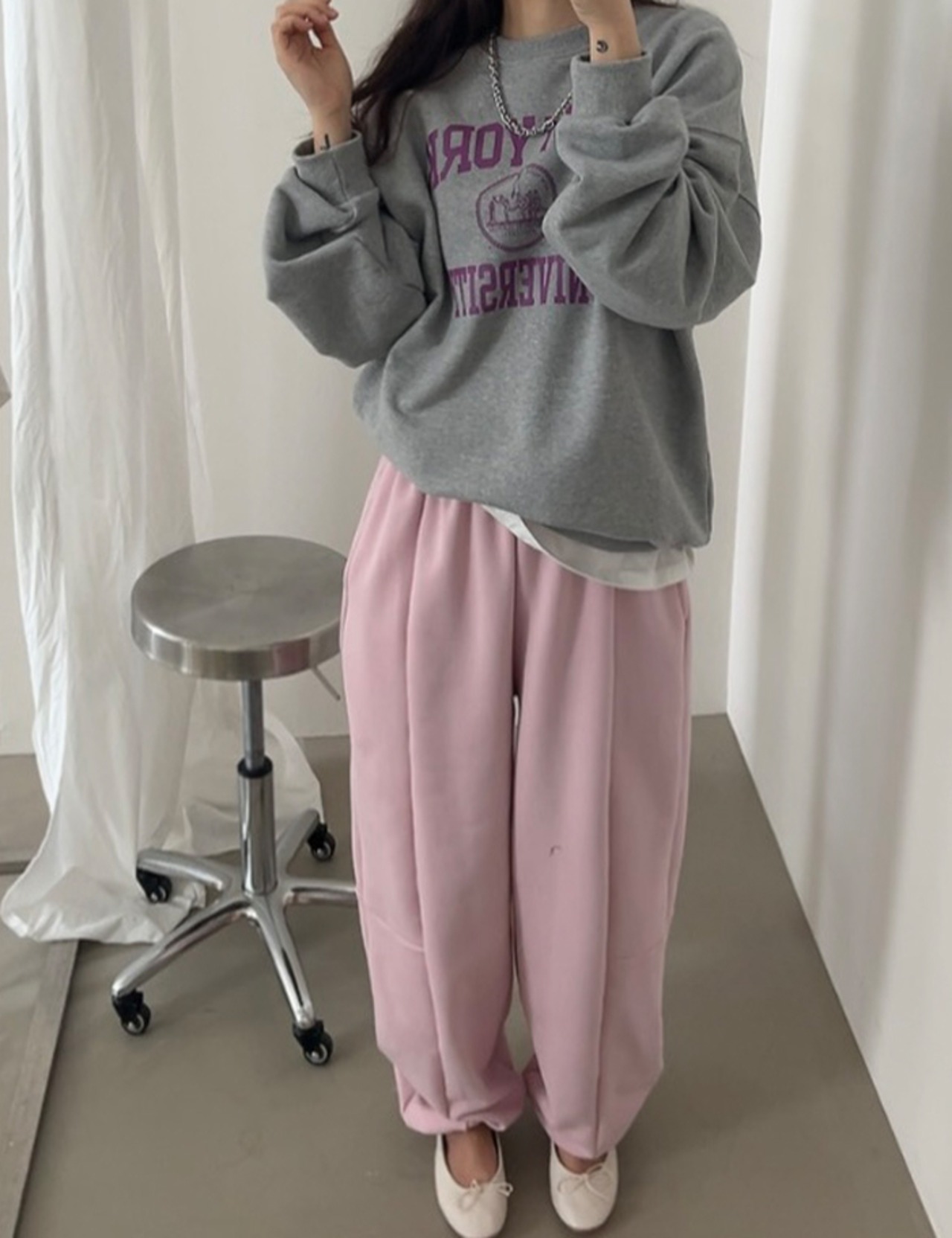 【新作5％OFF・3日間】Center-line Jogger Pants_3colors